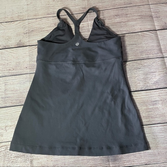 Lululemon Pure Balance Tank Gray size 6 - Picture 2 of 7